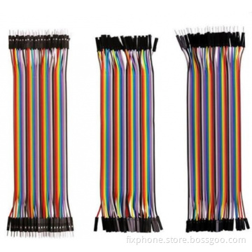 40P Dupont Cable Jumper Wire Male To Female / Female To Female